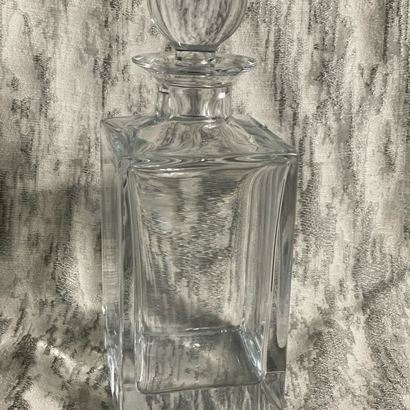Tiffany & Co. Clear Glass Decanter - Picture 2 of 6